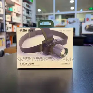 Green Lion Beam Rechargeable Headlamp With Long Range Brightness