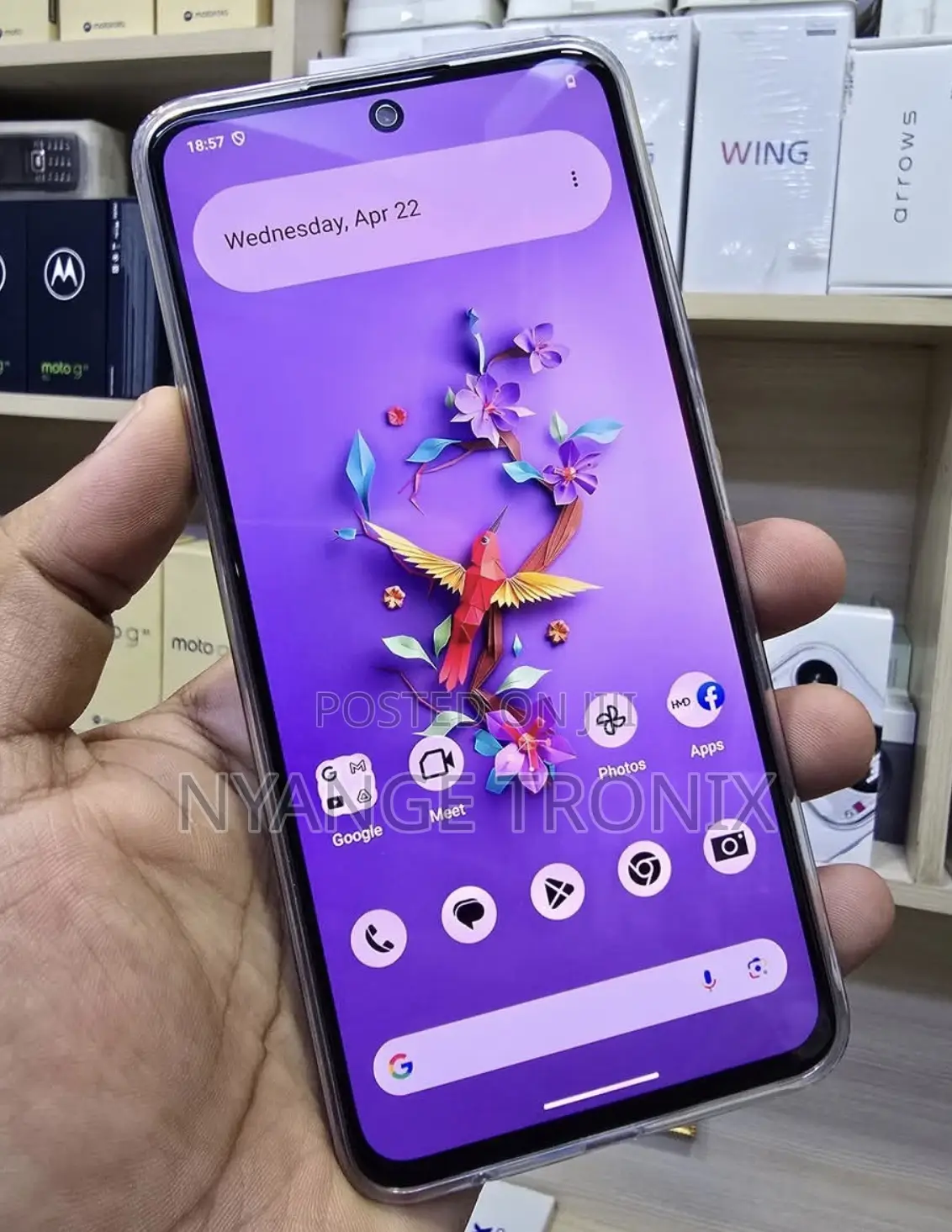 HMD Crest Max 256 GB Purple