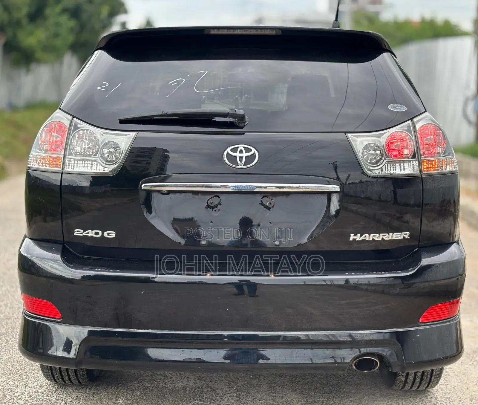 Toyota Harrier 2005 Black