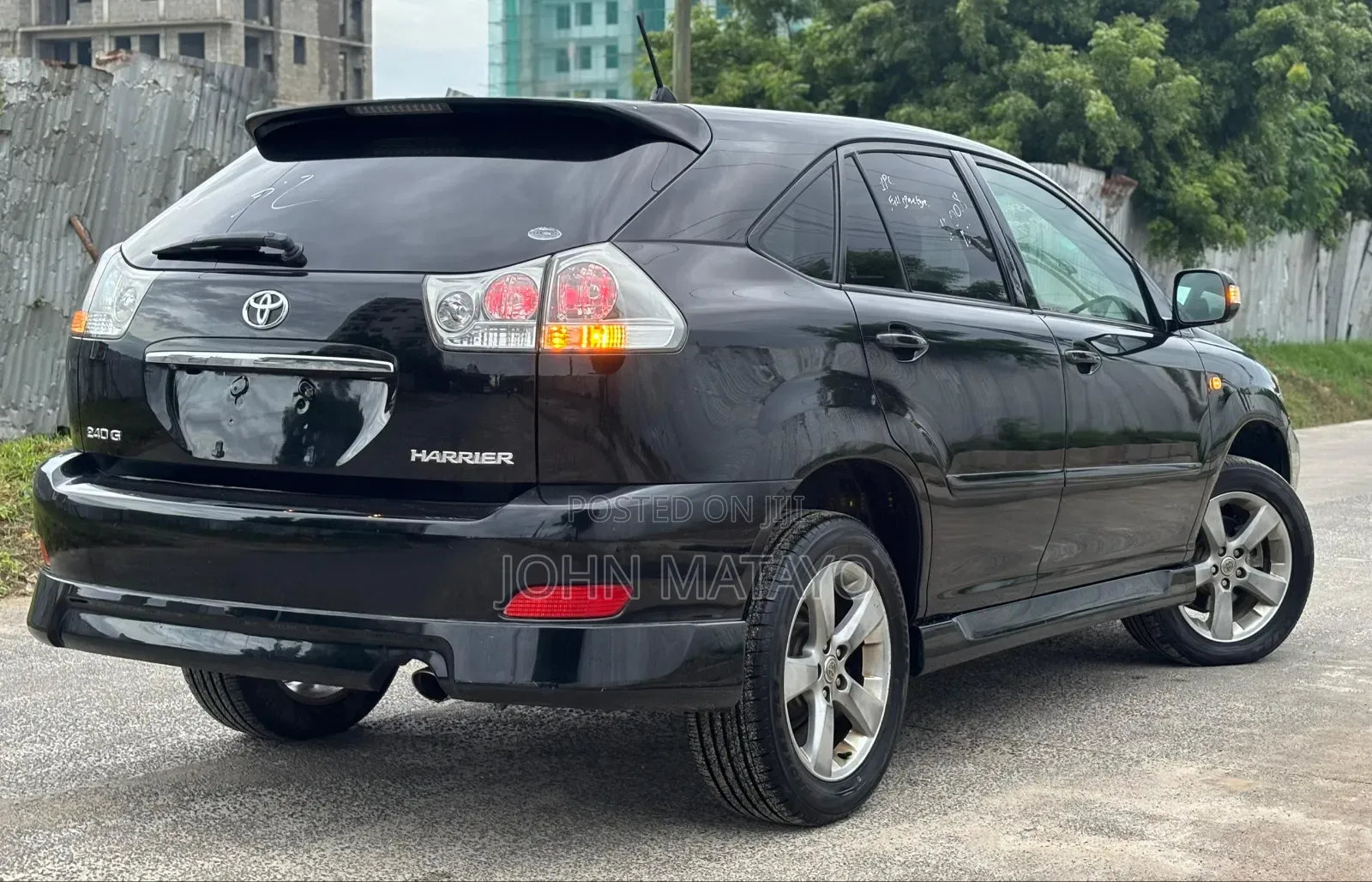 Toyota Harrier 2005 Black