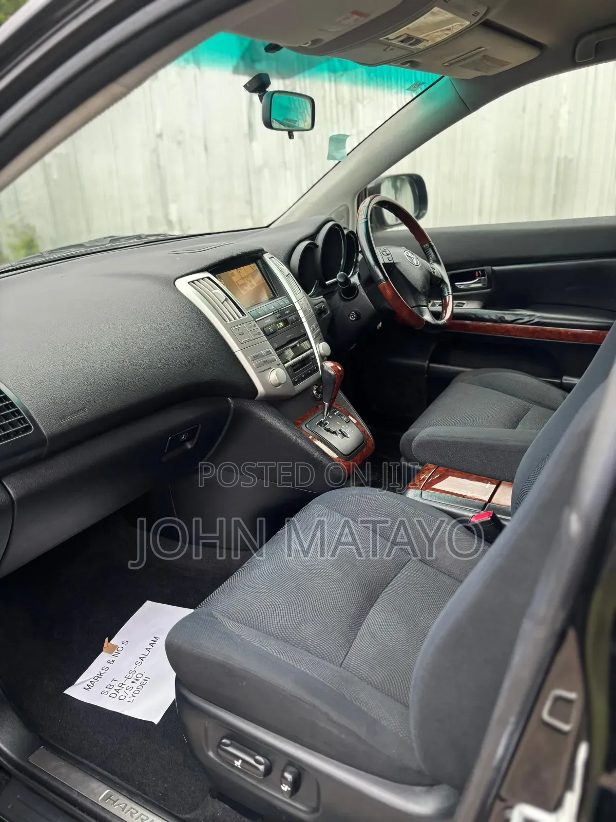 Toyota Harrier 2005 Black
