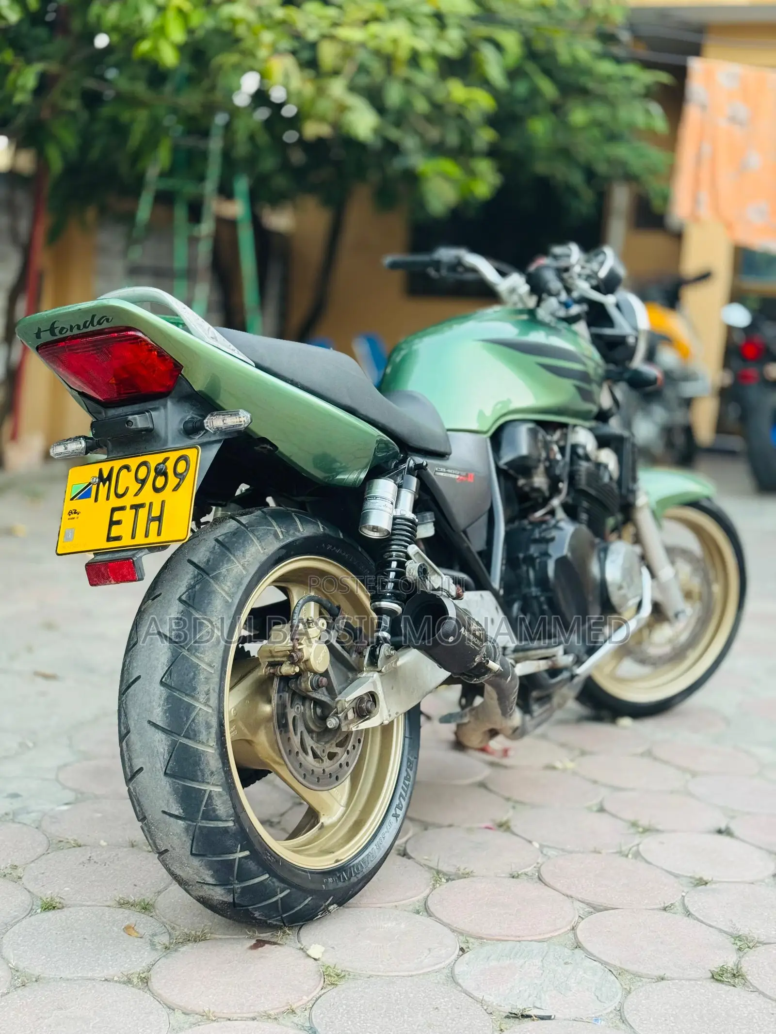 Honda CB 2012 Green