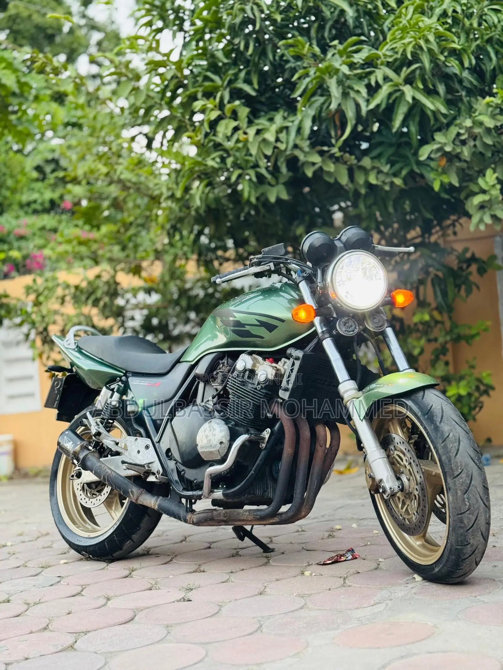 Honda CB 2012 Green