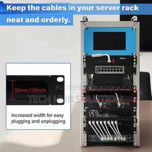 Aico Brush Panel for Network Cabinets (1u)