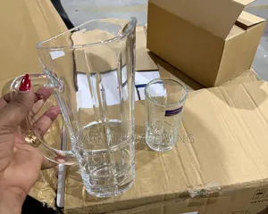 7 Piece Premium Glass Water Set
