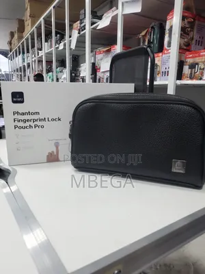 Phantom Fingerprint Lock Pouch 2 Zip