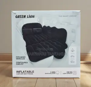 Green Lion Inflatable Car Air Mattress Universal Fit Travel Bed