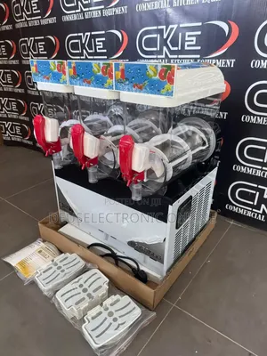 *Slush Juice Machine*
Tripple Heads 45litres (15l X 3)
