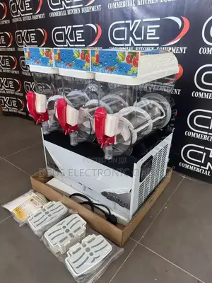 *Slush Juice Machine*
Tripple Heads 45litres (15l X 3)

