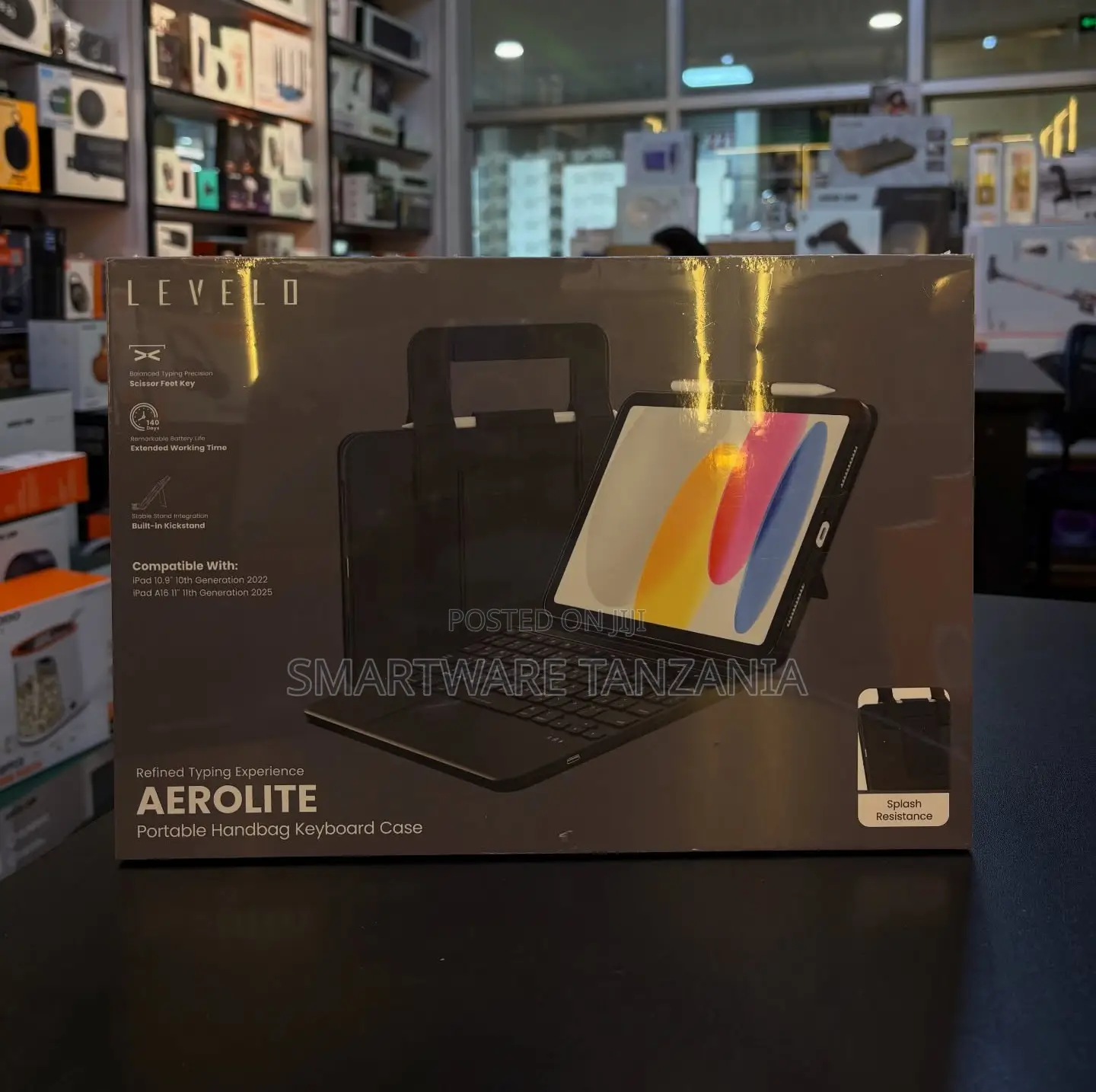 Levelo Aerolite Portable Keyboard Case For iPad Lightweight Design