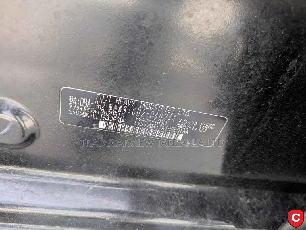 Subaru Impreza 2011 Black