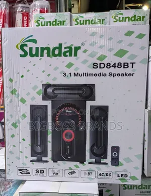 Sundar Subwoofer Sd848bt [Multimedia Speaker]