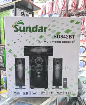 Sundar Subwoofer 3.1 Multimedia Speaker Sd842bt