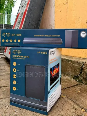 Sea Piano Wireless Soundbar 210 Watts [Sp-H886]
