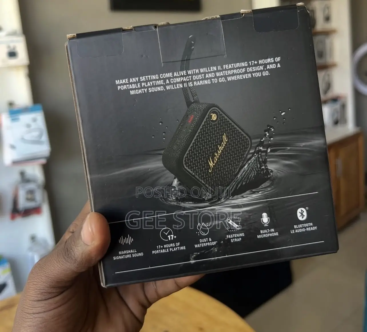 Marshall Willen2 Portable Bluetooth Speaker