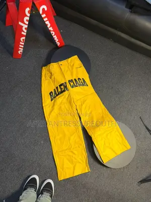 Balenciaga Leather Jeans Collection