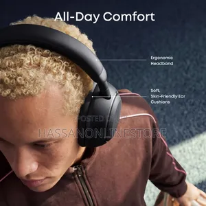 Soundcore by Anker Space 2 Wireless Over Headphones - Jet Black
