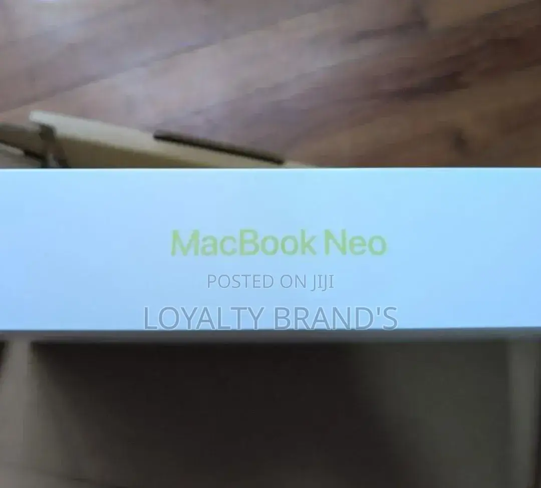 New Laptop Apple MacBook Neo 2026 8GB Apple M5 SSD 256GB