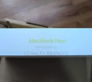 New Laptop Apple MacBook Neo 2026 8GB Apple M5 SSD 256GB