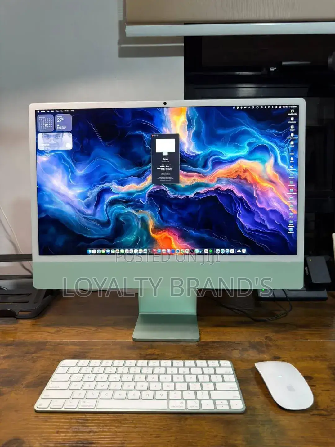 New Desktop Computer Apple iMac M4 24GB Apple M4 SSD 512GB