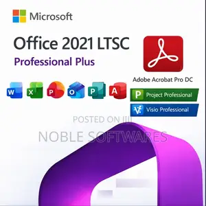 Microsoft Office 2021 Complete + Adobe Acrobat Pro 2026
