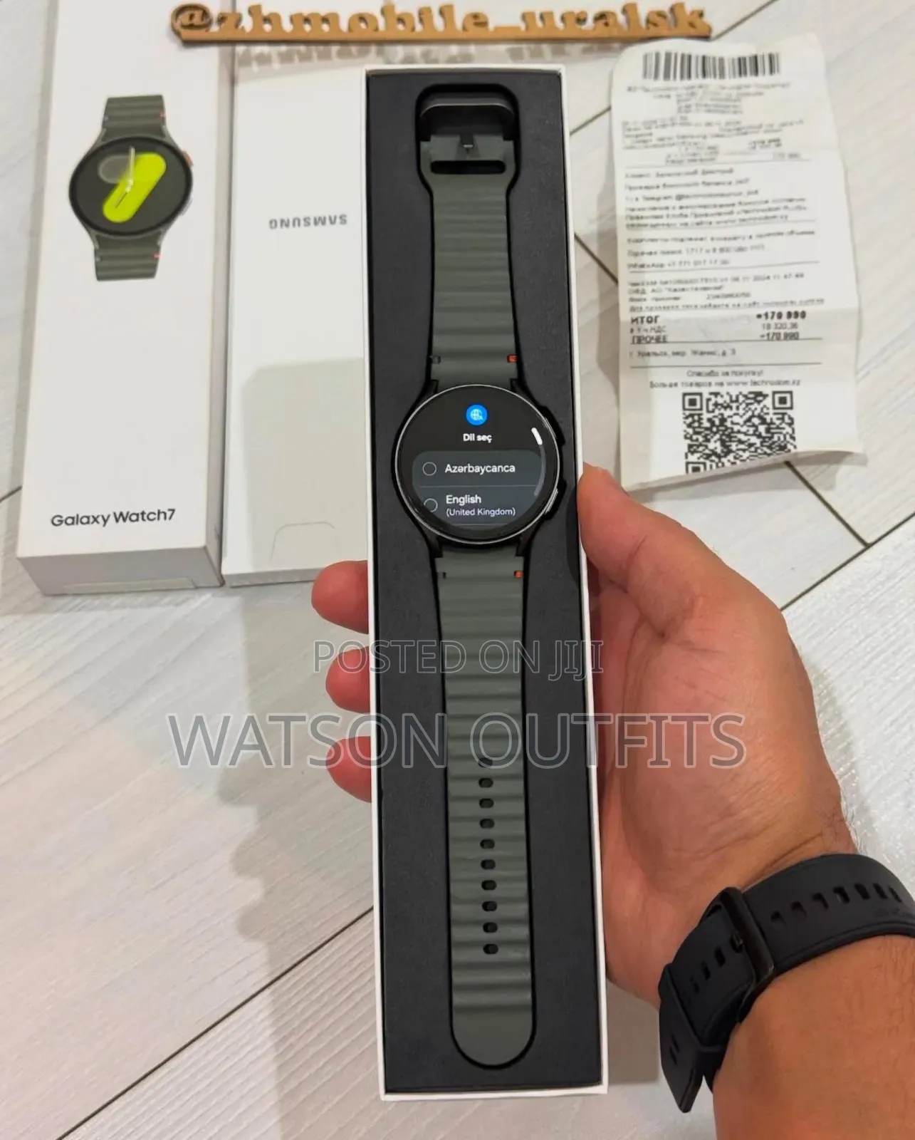 Men's New Smart Watches Galaxy Watch 7 Model Samsung Brand