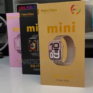 Men's Original Smart Watches Sq-17 Min Model Hainoteko Nicely Branded