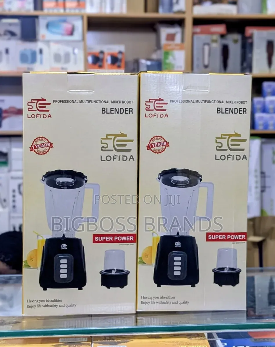 Lofida Blender
Lob-B890
500w
1.5 Liters