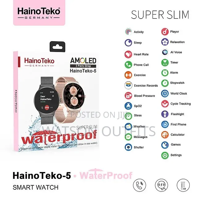 Smart Watches Original and New Haino Teko Classically Branded