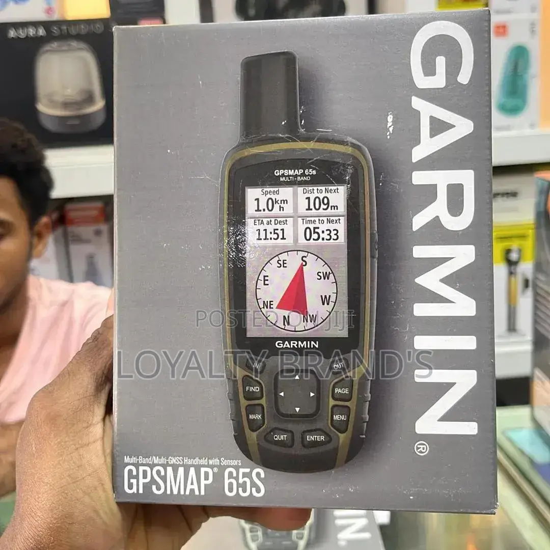 Garmin Gpsmap 65s – Handheld GPS | High Accuracy, Outdoor Survey Use