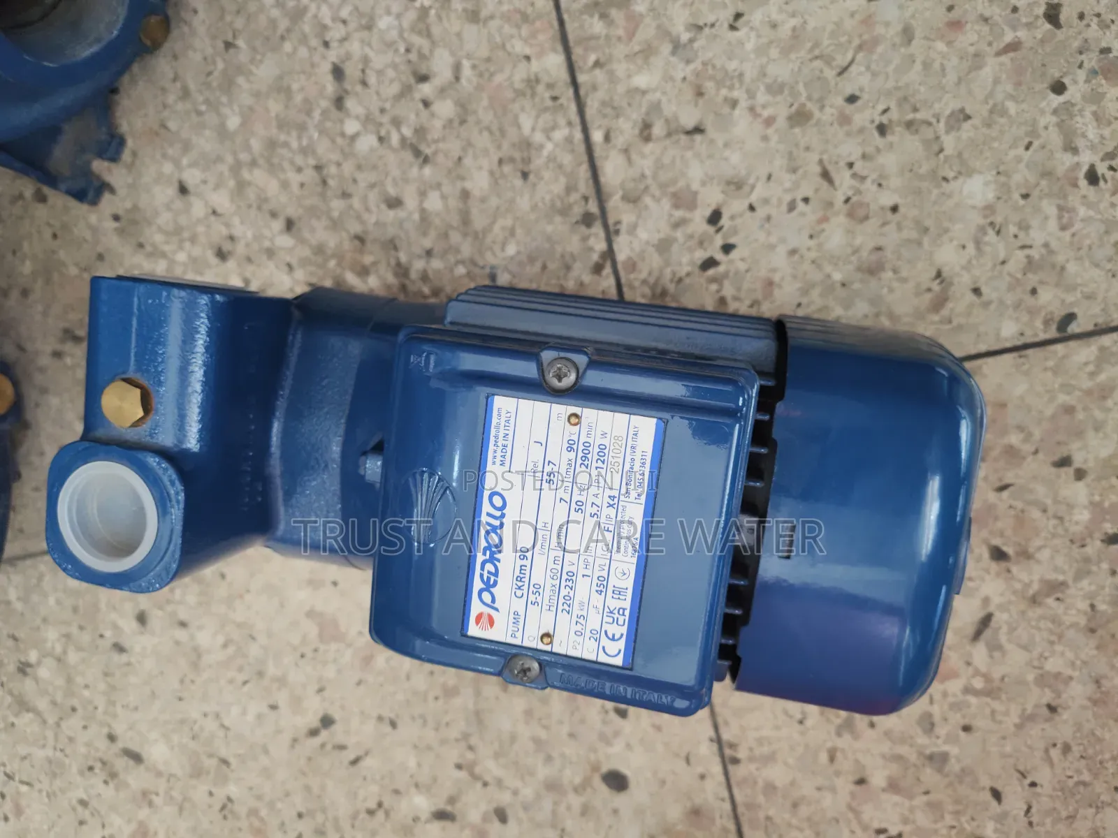 Pedrollo Surface Pump Model Ckrm90 1hp