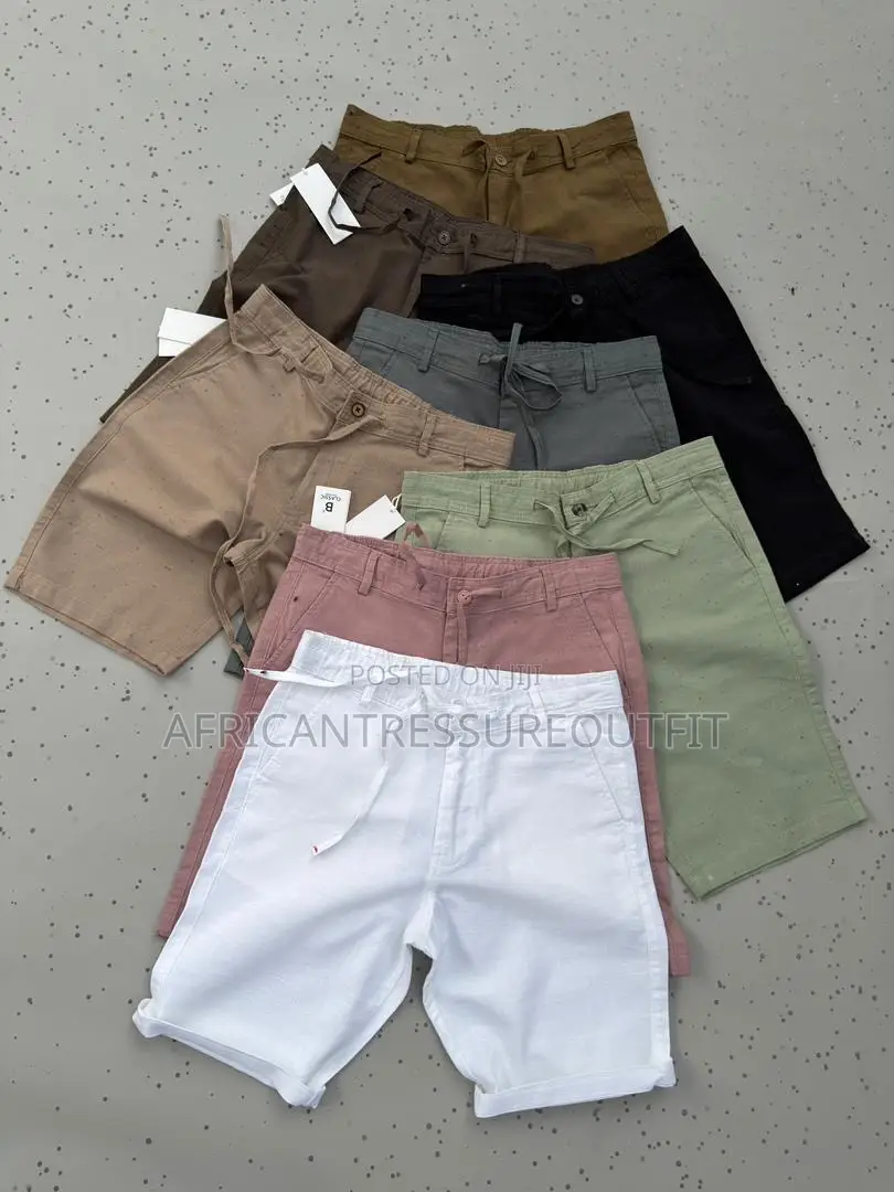 Linen Shorts Quality Collection Size 30–38