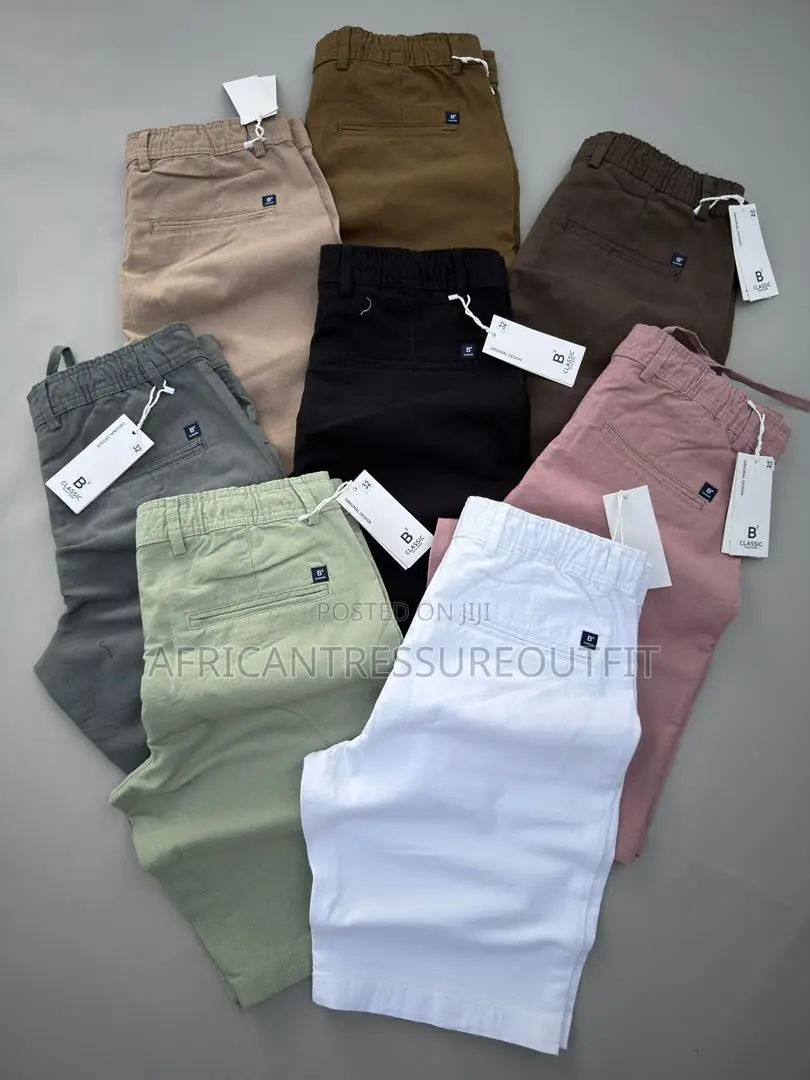 Linen Shorts Quality Collection Size 30–38