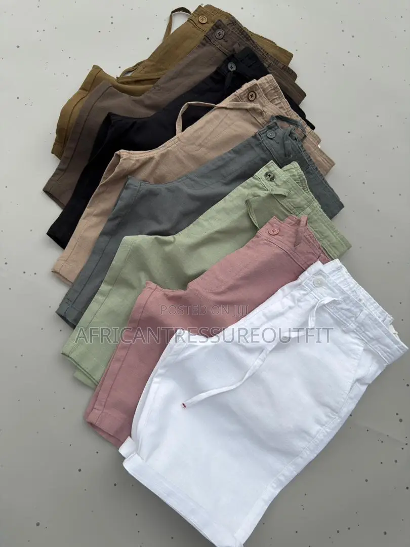 Linen Shorts Quality Collection Size 30–38