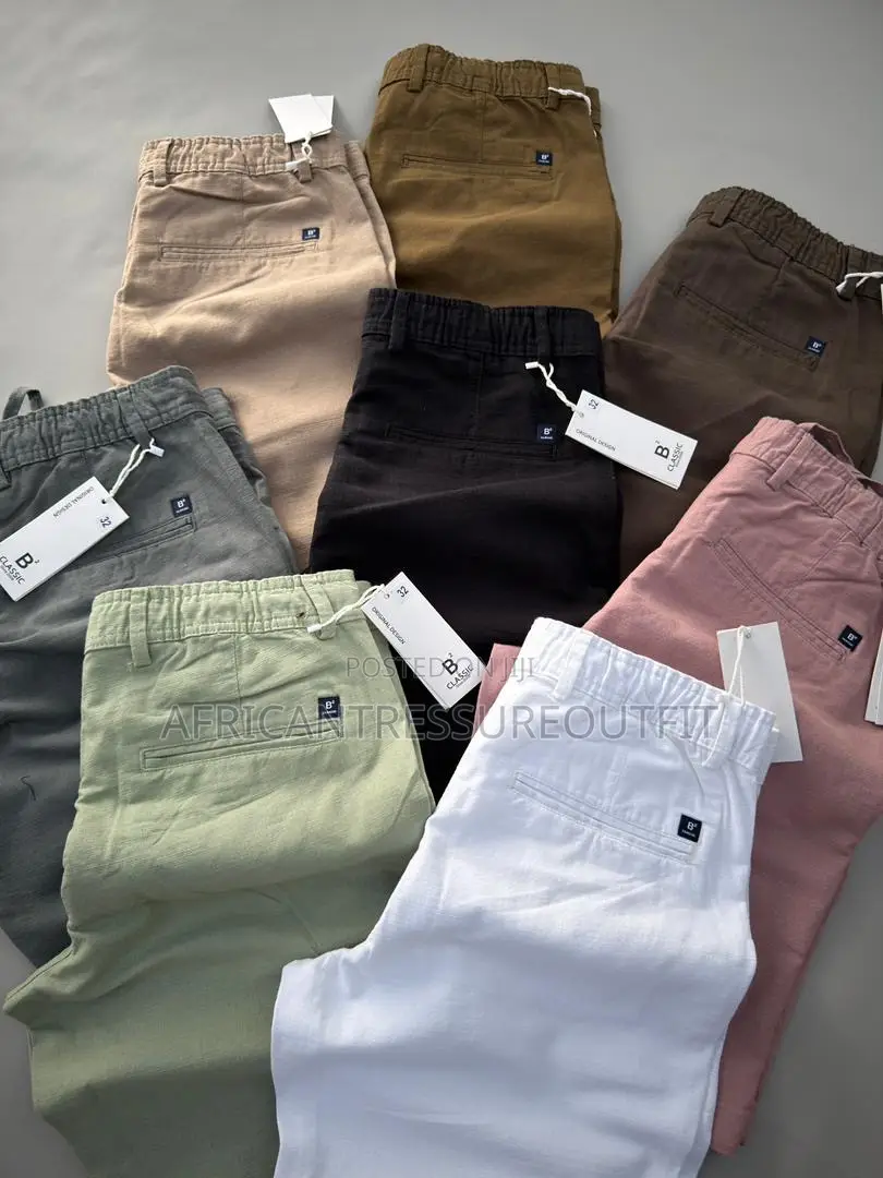 Linen Shorts Quality Collection Size 30–38