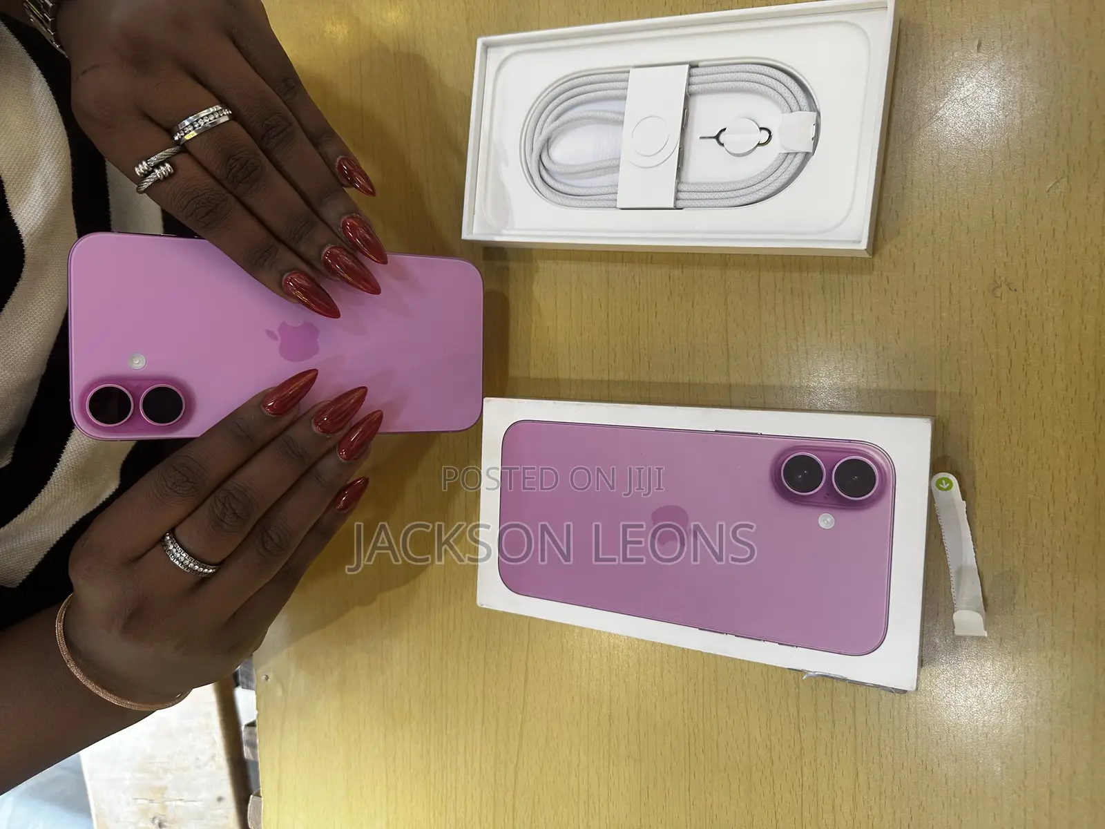 New Apple iPhone 16 Plus 128 GB Pink