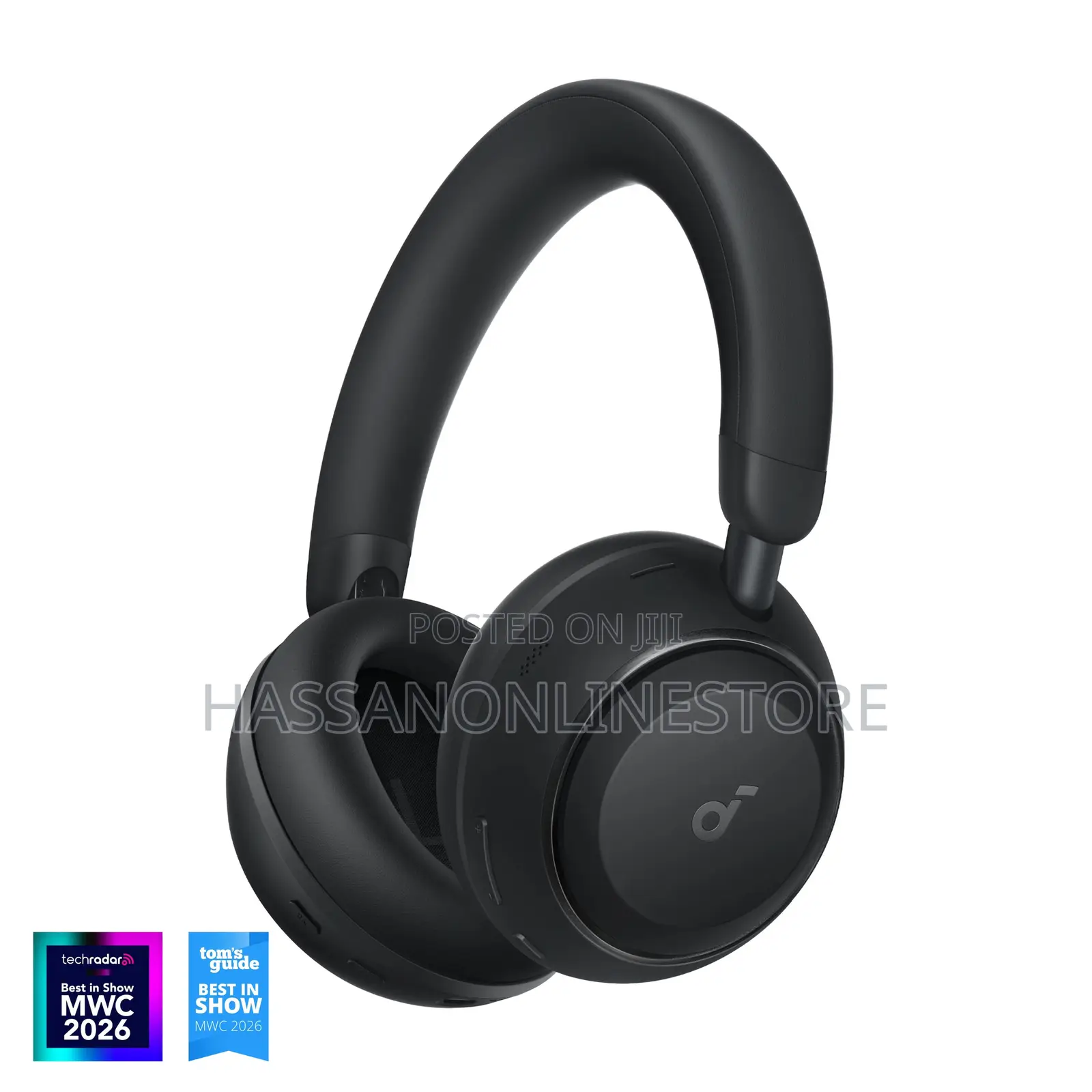 Soundcore by Anker Space 2 Wireless Over Headphones - Jet Black