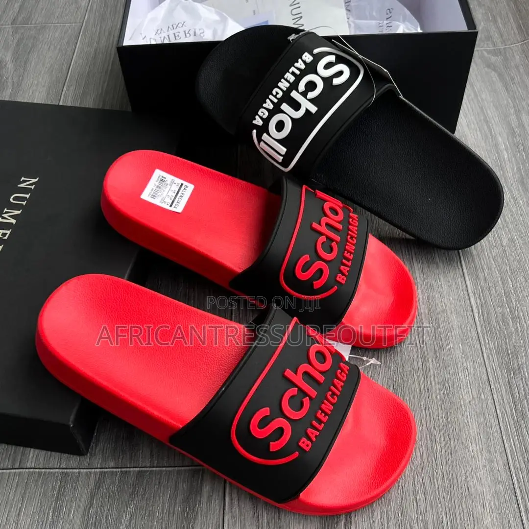 Balenciaga Slides Pair Collection