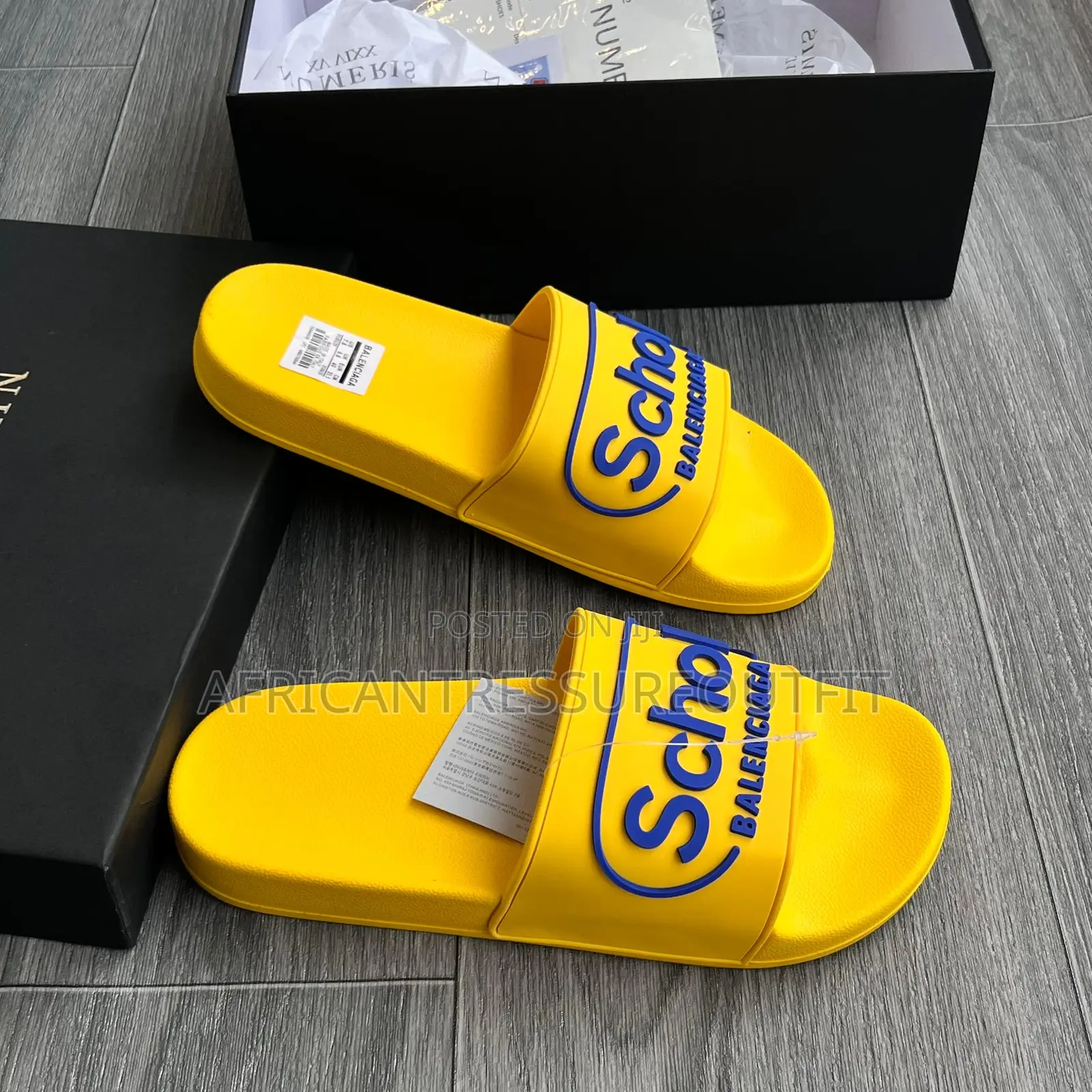 Balenciaga Slides Pair Collection