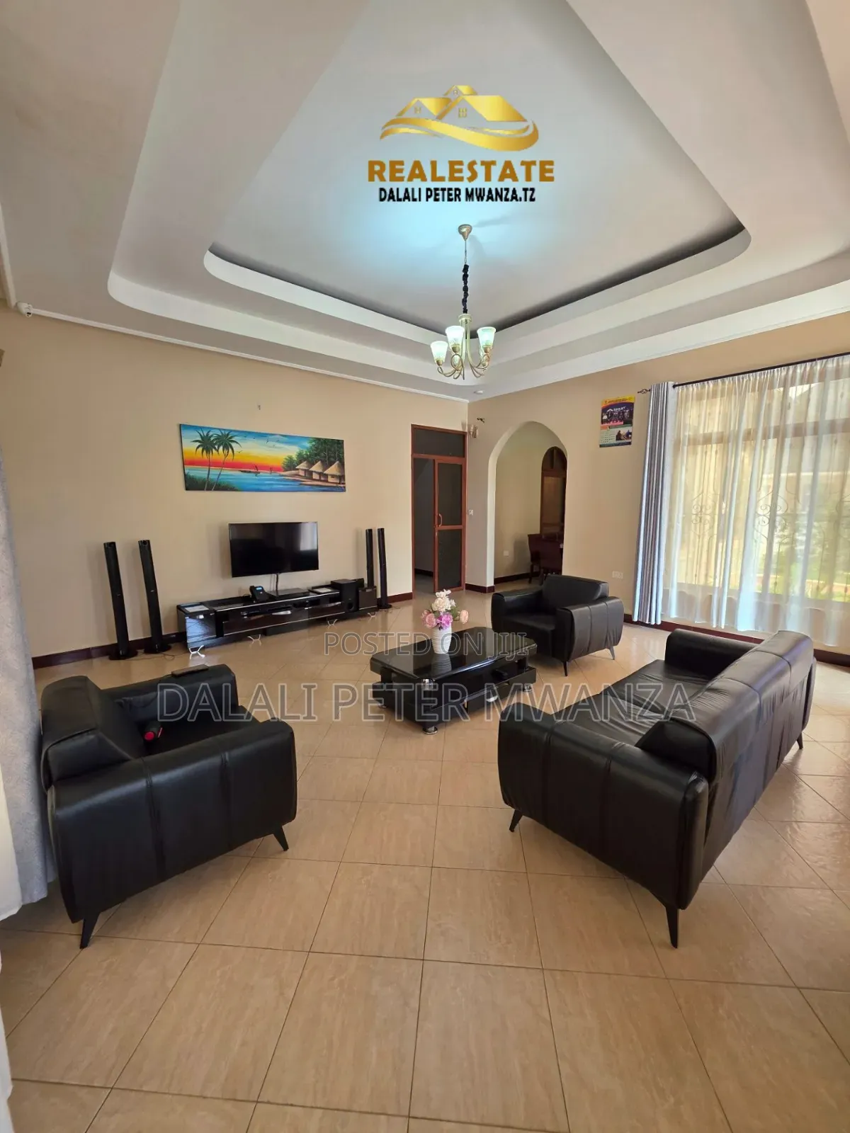 Furnished 5bdrm House in Rock City, Ilemela Ward for rent