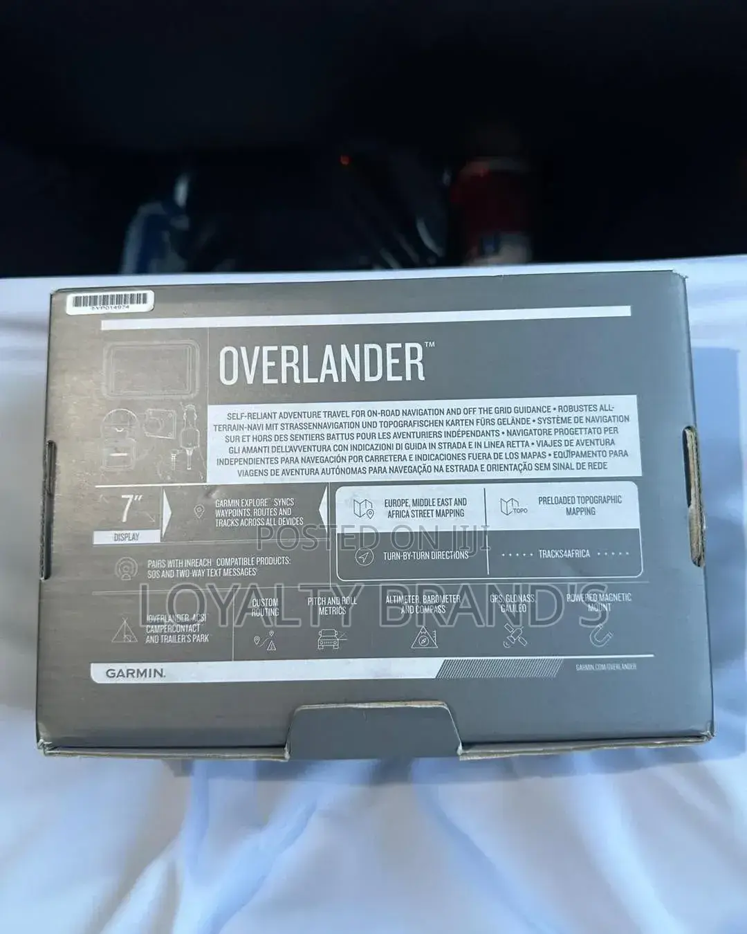 Garmin Overlander – Car GPS Navigation | Off-Road, Travel Adventure
