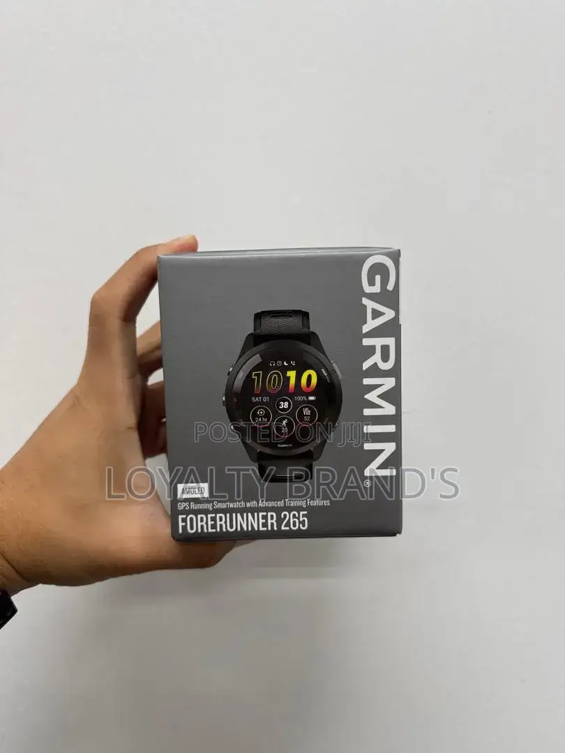 Garmin Forerunner 265 – Smartwatch | Amoled, Advanced Fitness Tracking