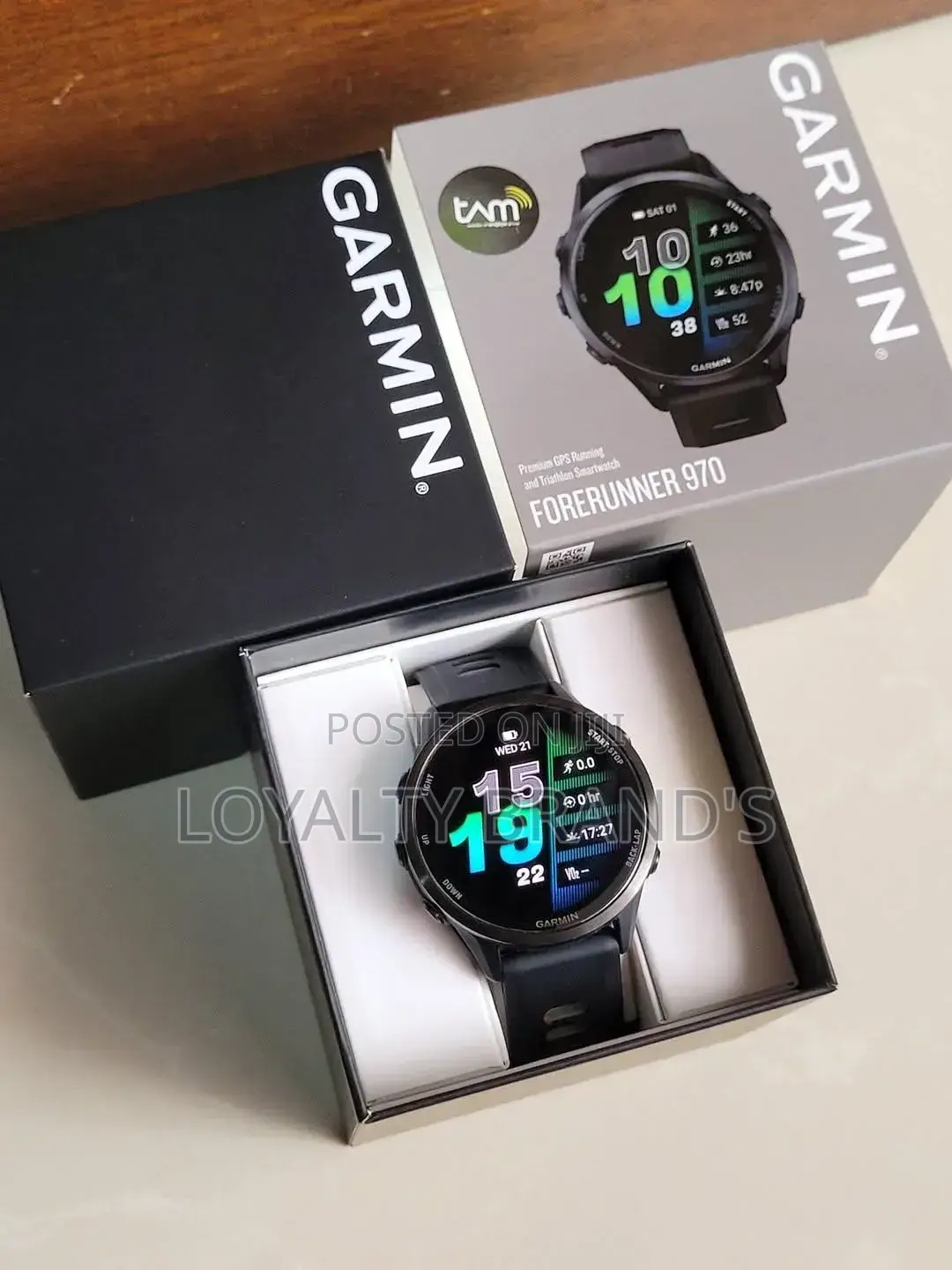 Garmin Forerunner 970 – Premium Running Smartwatch | Advanced Metrics