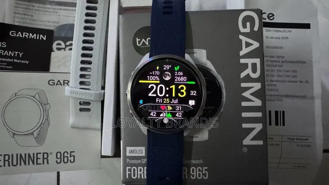 Garmin Forerunner 965 – Premium Smartwatch |Amoled, Pro Training GPS