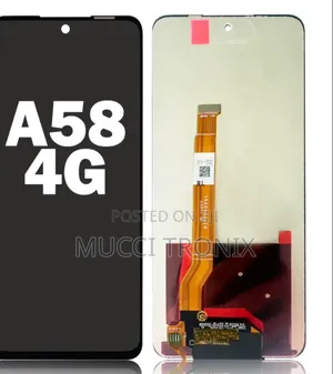 Oppo A58 LCD Kioo Kizuri