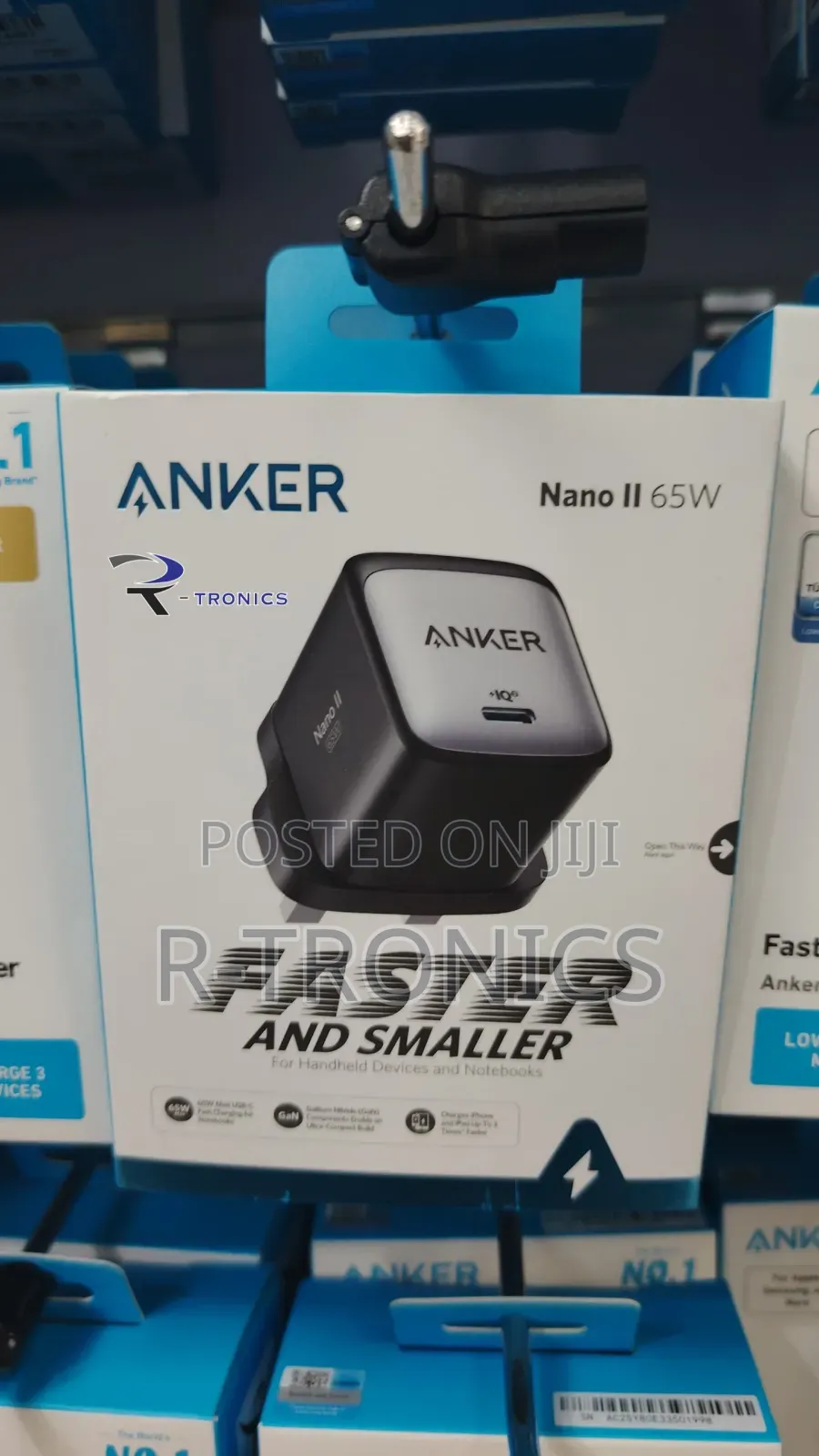 Anker Nano Usb C Charger,65w Gan Ii PPS Fast Compact Charger