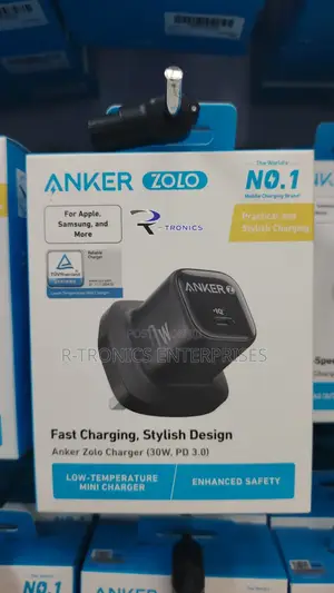 Anker Usb C Gan Charger 30w With Anker Zolo