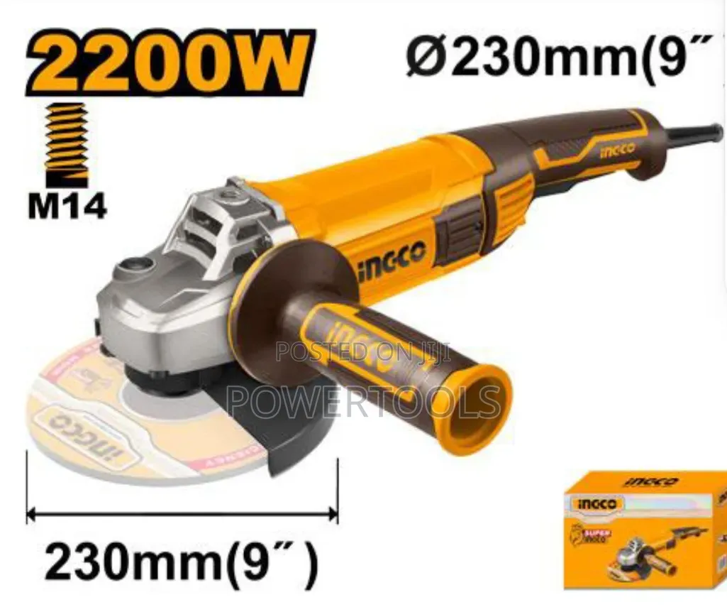Angle Grinder 9' 2200w