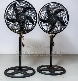 Aliyons Standing Floor Fan 18 Size [ Black ]