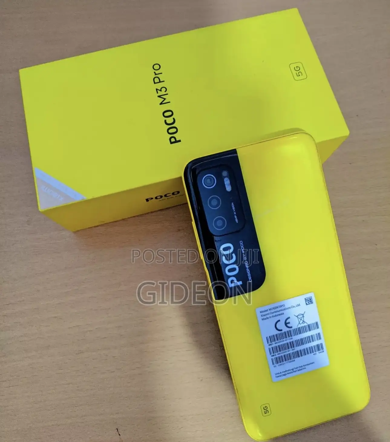New Xiaomi Poco M3 Pro 5G 128 GB Yellow